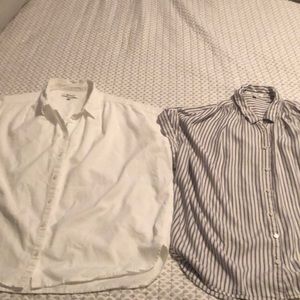 Madewell button up shirts